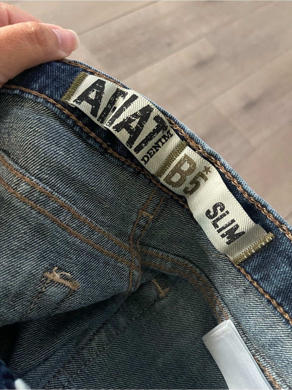 Ariat Kids Slim Denim Jeans in Dark Blue